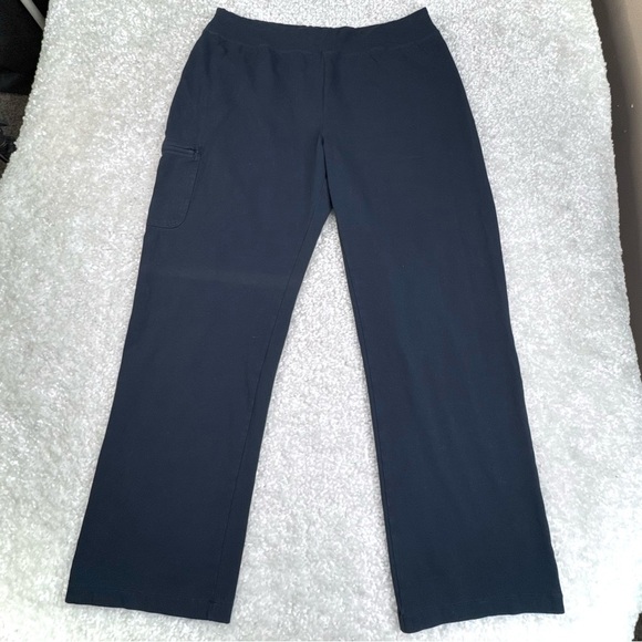 Duluth Trading Co. cargo pull on pants zipper pockets loungewear casual XL - Picture 1 of 10